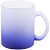 Кружка для сублимации Frosted Glass Color, 325 мл, синяя
